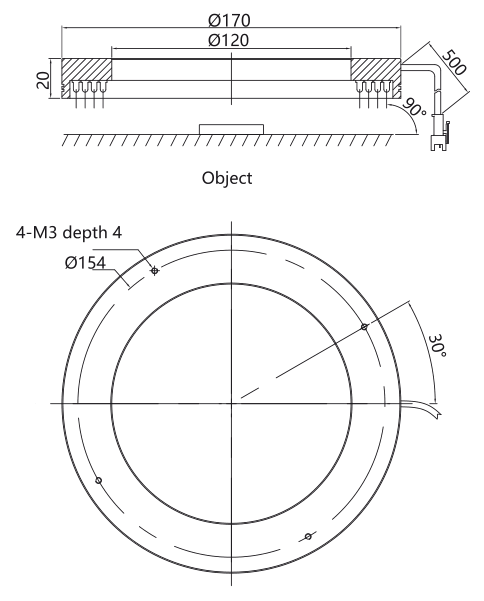 LS-RNG-0820 dimensions (mm)