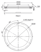 LS-RNG-0829 dimensions (mm)