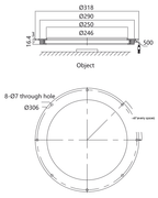LS-RNG-0831 dimensions (mm)