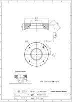 LS-RNG-0801 dimensions (mm)