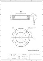 LS-RNG-0802 dimensions (mm)