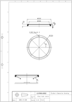 LS-RNG-0832 dimensions (mm)