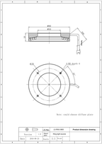 LS-RNG-0805 dimensions (mm)