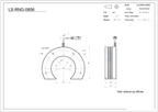 LS-RNG-0856 dimensions (mm)