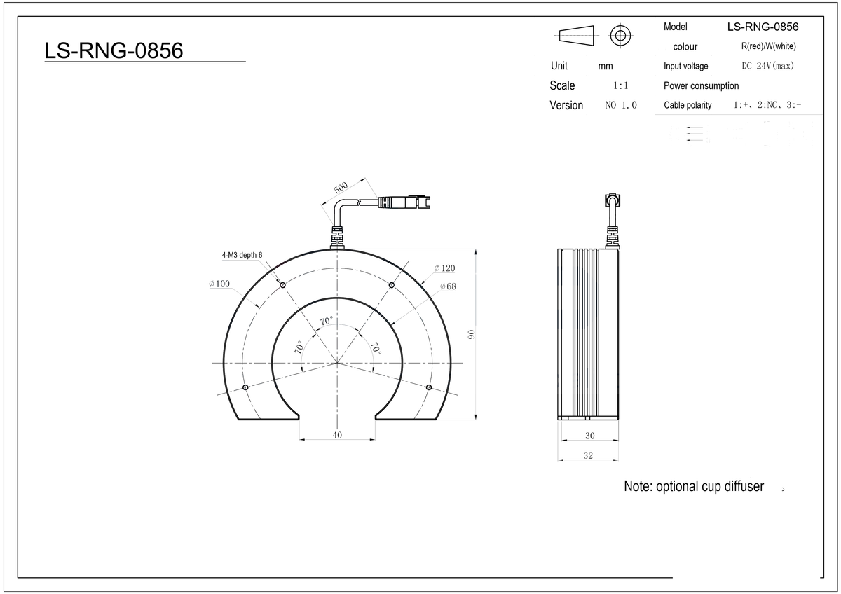 LS-RNG-0856 dimensions (mm)