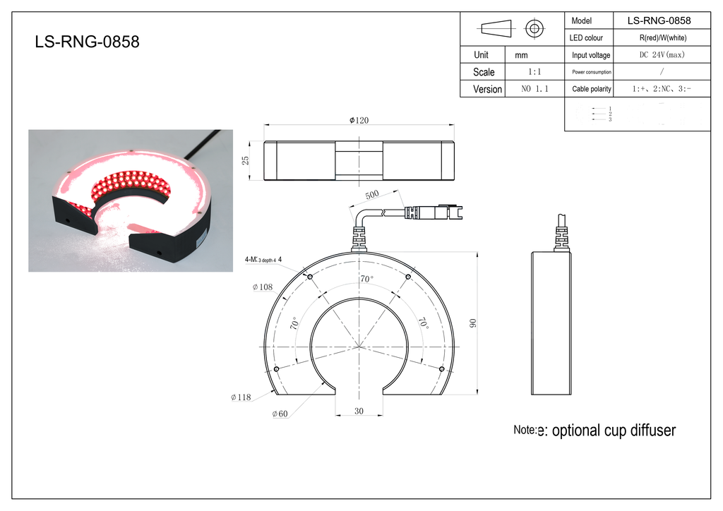 LS-RNG-0858 dimensions (mm)