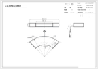 LS-RNG-0861 dimensions (mm)