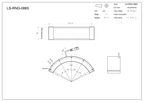 LS-RNG-0865 dimensions (mm)