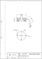 LS-SDL-0043 dimensions (mm)