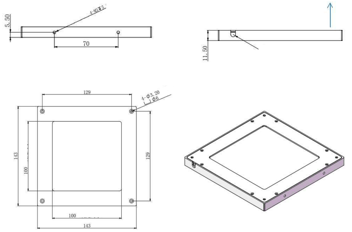 LS-SDL-0052 dimensions (mm)