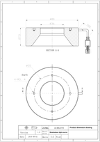 LS-SDL-0110 dimensions (mm)