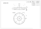 LS-SDL-0122 dimensions (mm)