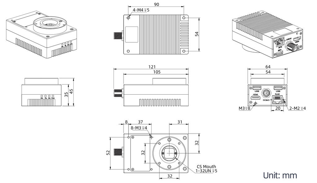 LS-SMC-0006 dimensions (mm)