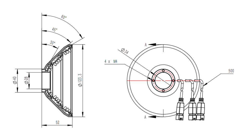LS-SPC-0018 dimensions (mm)