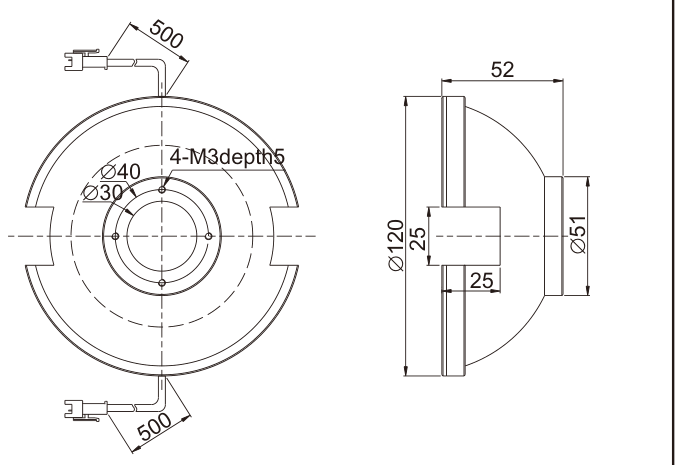 LS-SPC-0053 dimensions (mm)