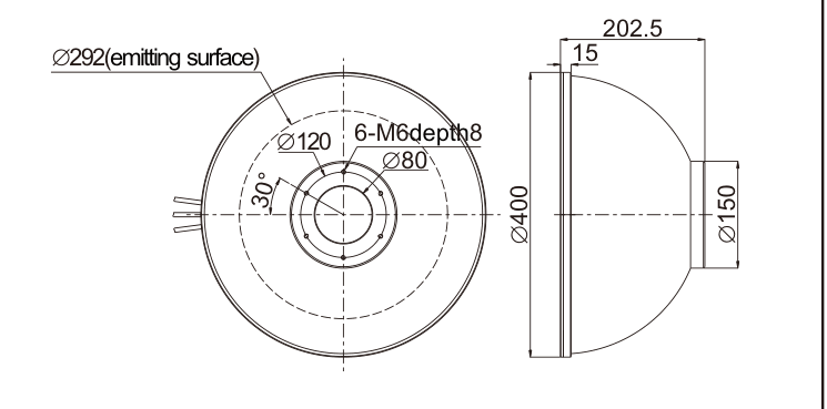 LS-SPC-0055 dimensions (mm)