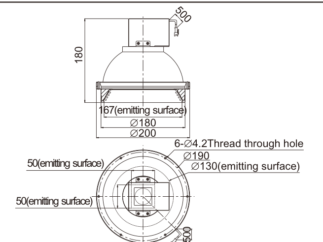 LS-SPC-0059 dimensions (mm)
