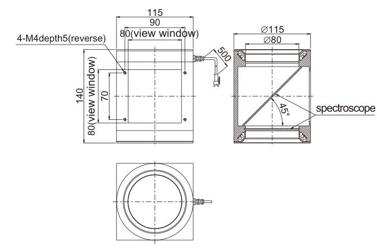 LS-SPC-0075 dimensions (mm)