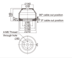 LS-SPC-0058 dimensions (mm)
