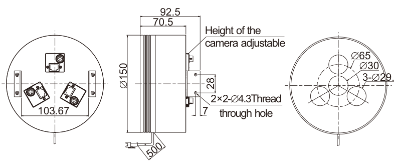 LS-SPC-0074 dimensions (mm)