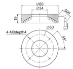 LS-SPC-0071 dimensions (mm)