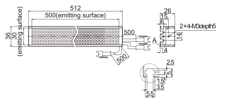 LS-SPC-0041 dimensions (mm)