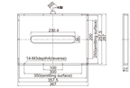 LS-SPC-0045 dimensions (mm)