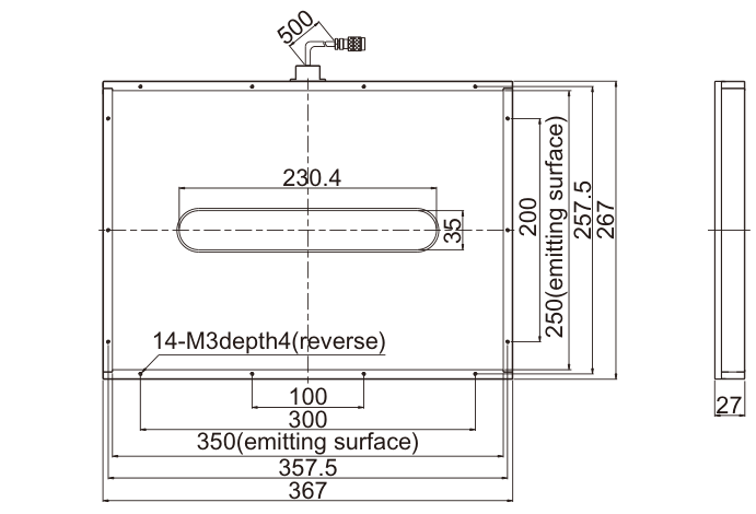 LS-SPC-0045 dimensions (mm)