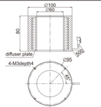 LS-SPC-0072 dimensions (mm)