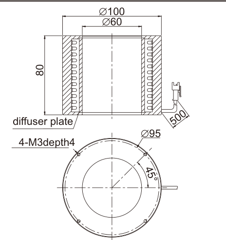 LS-SPC-0072 dimensions (mm)
