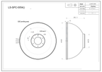 LS-SPC-0054 dimensions (mm)