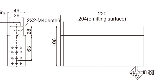 LS-SPC-0068 dimensions (mm)