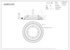 LS-SPC-0147 dimensions (mm)
