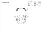 LS-SPC-0145 dimensions (mm)