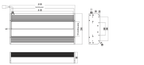 LS-STN-120X60 dimensions (mm)