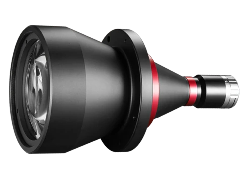 Bi-telecentric lens for 1" cameras, 0.179x, WD 254 mm, C-mount