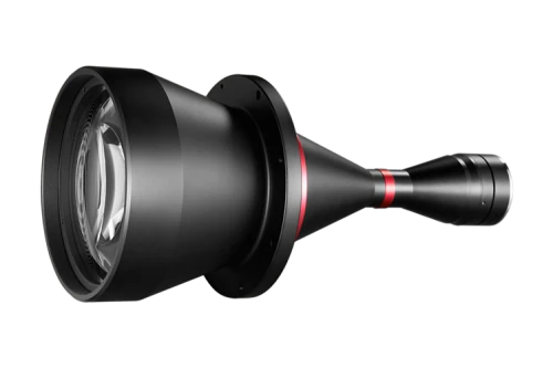 Bi-telecentric lens for 2" cameras, 0.354x, WD 254 mm