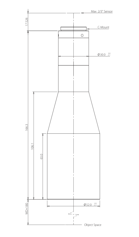 LS-TCL-2417 dimensions (mm)