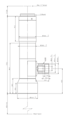LS-TCL-2428 dimensions (mm)