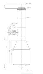 LS-TCL-2422 dimensions (mm)