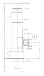 LS-TCL-2426 dimensions (mm)