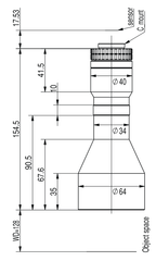 LS-TCL-2440 dimensions (mm)