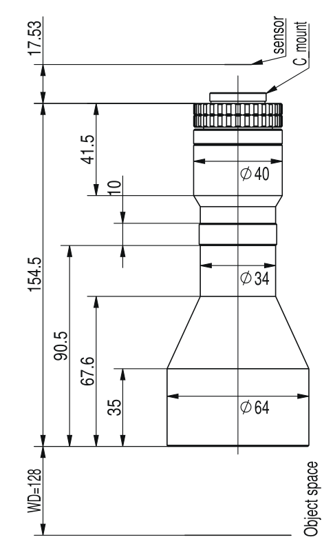 LS-TCL-2440 dimensions (mm)