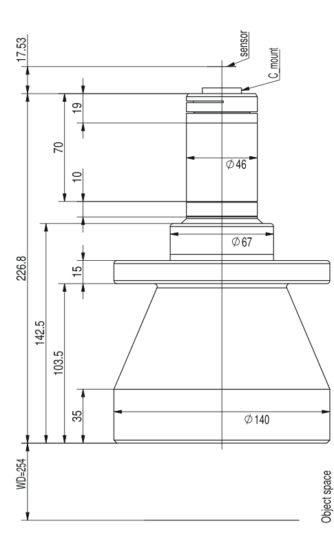 LS-TCL-2471 dimensions (mm)