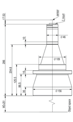 LS-TCL-2472 dimensions (mm)