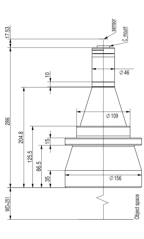 LS-TCL-2472 dimensions (mm)