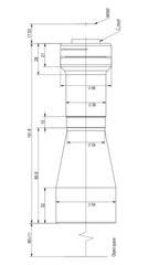 LS-TCL-2460 dimensions (mm)