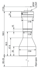 LS-TCL-2462 dimensions (mm)