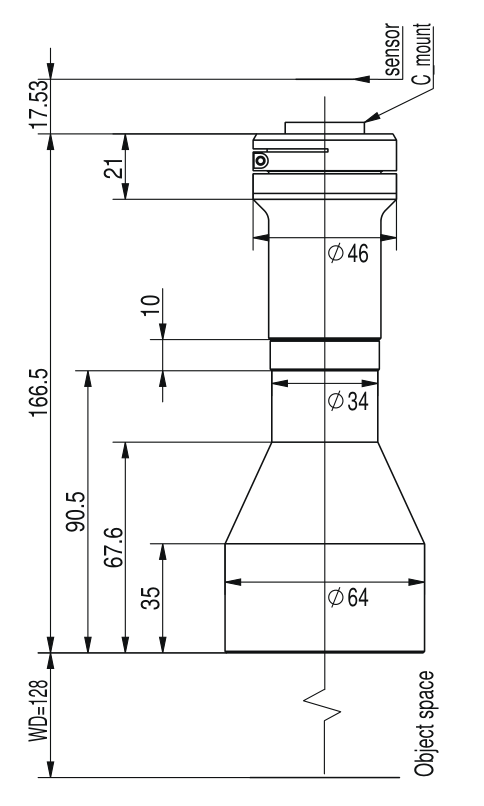 LS-TCL-2462 dimensions (mm)