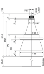 LS-TCL-2516 dimensions (mm)